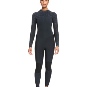 Combinaison de plongée femme Roxy SWELL SERIES à fermeture éclair au dos 5/4/3mm