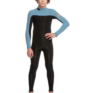 Combinaison intégrale Quiksilver EVERYDAY SESSIONS 3/2mm pour enfants et juniors avec zip arrière